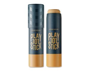 Etude House Play 101 Stick Multi Color Stick #19 Latte Brown Shading 7.5G Contouring Blendable Cream Type