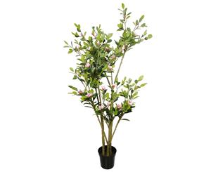 Faux Flowering Pink Magnolia Tree with Pot 250cm