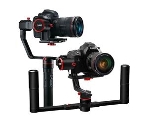 Feiyu a2000 (a2000) 3-Axis Handheld Stabilized Gimbal for Mirrorless and DSLR Camera with Dual Handle Foldable Grip