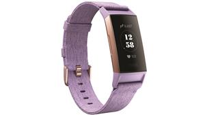 Fitbit Charge 3 Special Edition Fitness Tracker - Lavender Woven/Rose Gold Aluminium