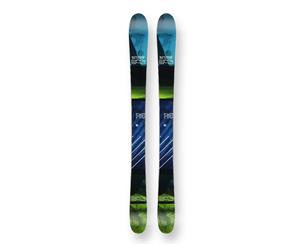 Five Forty Snow Skis Reverse Green/ Rocker Sidewall 125cm - Blue