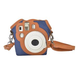 Flea Market Nomad Camera Case For Instax Mini 8 (Blue/Tan)