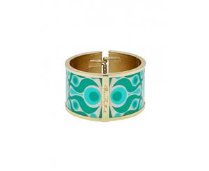Florence Broadhurst Solar Bangle With Giftbox With 14k Gold Plating