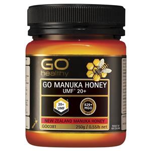 GO Healthy Manuka Honey UMF 20+ (MGO 820+) 250gm