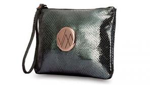 Gia Genuine Leather Travel Pouch - Snake