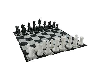 Giant Size Plastic Outdoor Chess Game Set 1.5X1.5M