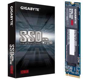 Gigabyte M.2 PCIe NVMe SSD 128GB V2 1550/550 MB/s 100K/130K Solid state drive 1.5M hrs