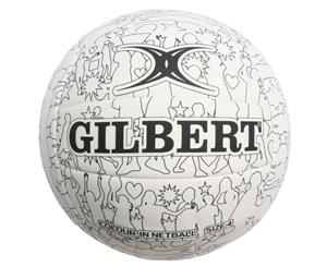 Gilbert Colour-in Netball