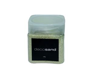 Green 900g Deco Sand Coloured 3 x 300g Tubs with Screw Lid