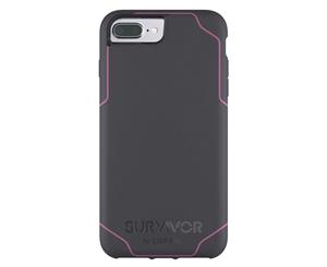 Griffin Survivor Journey Slim Case For iPhone 7 Plus - Grey/Pink