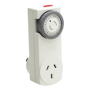 HPM Slimline 30min Increments 24 Hour Analogue Timer - 2 Pack