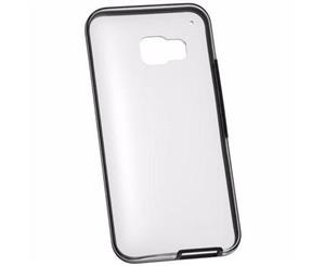 HTC Official One M9 Clear Case - Clear / Onyx Black
