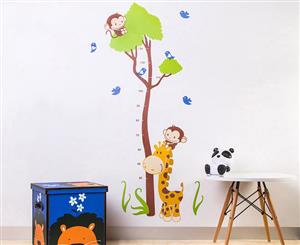 Height Chart Tree Wall Decal