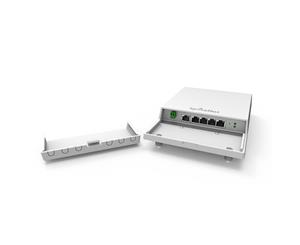 IGNITENET ML-S-4GE-1MGE-AU MeshLinq Outdoor PoE Switch 4 1000Mbps + 1 2500Mbps Ethernet PoE + DC Power