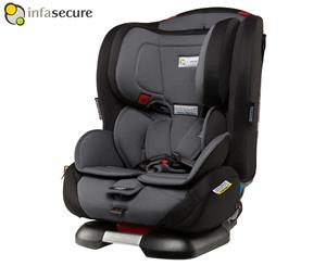 InfaSecure Luxi II Astra Convertible Car Seat - Charcoal