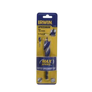 Irwin 16 x 101mm Speedbor Max Speed Tri-Flute Bit