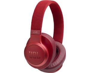 JBL LIVE 500BT Wireless Over-Ear Headphones - Red