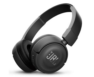 JBL T450BT Wireless On-Ear Headphones - Au Stock - Black