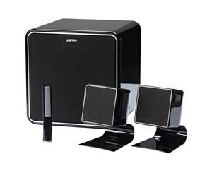 Jamo P102 2.1ch Optical/RCA Stereo Speaker System w/ Sub for Home Theatre Black
