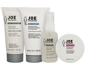 Joe Grooming Men's Haircare Travel Pack