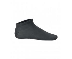 Kariban Proact Adults Unisex Low Cut Bamboo Blend Sports Socks (Dark Grey) - PC2546