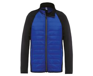 Kariban Proact Mens Dual Fabric Sports Jacket (Dark Royal/ Black) - RW6166