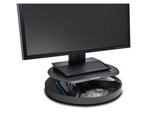 Kensington LCD Monitor Stand SmartFit Spin2 PC Desktop Organiser/Lift Up-to 24"