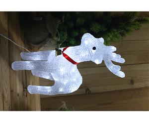 LED Acrylic 3D Reindeer - Battery Operated - Christmas Gift Home Decoration