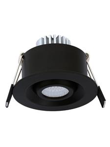 LEDlux Starlight LED Adjustable Black Downlight in Warm White