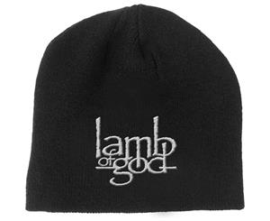 Lamb Of God - Logo Men's Beanie Hat - Black