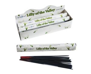 Lily of the Valley (Pack Of 6) Stamford Hex Incense Sticks