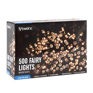 Lytworx 500 Warm White LED Fairy Party Lights