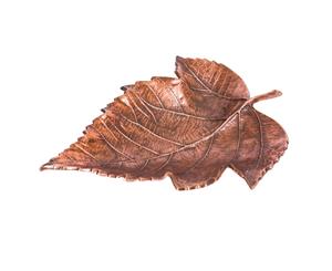 MAPLE Large 43cm Long Decorative Leaf - Antique Copper