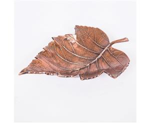 MAPLE Medium 34cm Long Decorative Leaf - Antique Copper