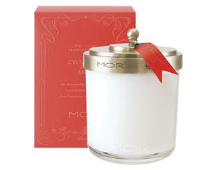 MOR Scented Home Library Fragrant Candle 380g - Cyclamen & Lily