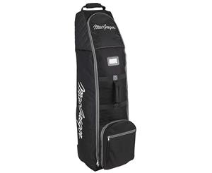 MacGregor Golf VIP Deluxe Wheeled Golf Travel Cover / Flight Bag Black/Silver