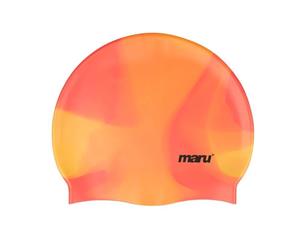 Maru Multi Colour Silicone Hat Orange Shades