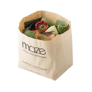 Maze Compostable Paper Bags - 150 Pack