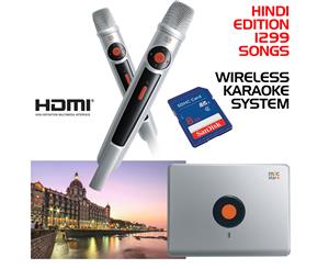 Miic Star Hindi Edition 1299 Songs Wireless Karaoke System