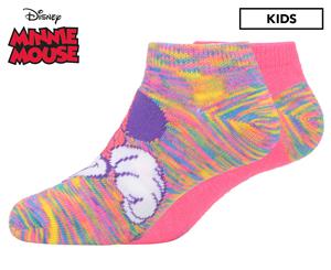 Minnie Mouse Girls' Sock 2-Pack - Multi