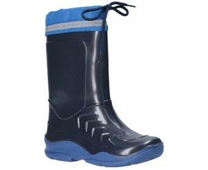 Mirak Splash Childrens Warmlined Boot / Boys Waterproof Boots (Blue) - FS2078