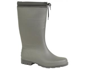 Mirak Vapour Waterproof Wellington / Mens Boots / Textile/Weather Wellingtons (Green) - FS747