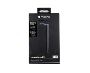 Mophie PowerBoost XL 10400mAh Power Bank - Black
