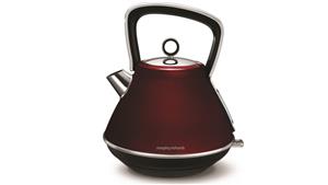 Morphy Richards Evoke Core 1.5L Pyramid Kettle - Red