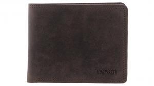 Morrissey Mens Bio-Fold Leather Wallet - Chocolate