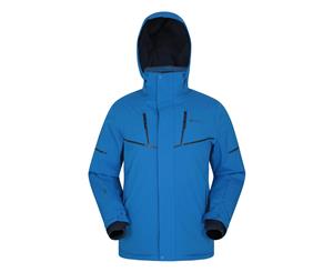 Mountain Warehouse Mens Galactic Extreme Ski Jacket w/ Highly Breathable Fabric - Cobalt