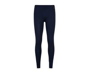 Mountain Warehouse Mens Pants Made with Fly Merino Wool - Lightweight - Navy