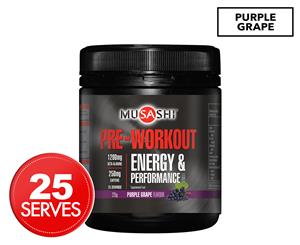 Musashi Pre-Workout Purple Grape 225g