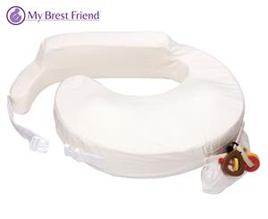 My Brest Friend Breastfeeding / Nursing Pillow - Organic Cream
