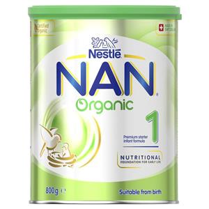 NAN Organic Infant Formula Step 1 800g